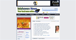 Desktop Screenshot of inishowennews.com